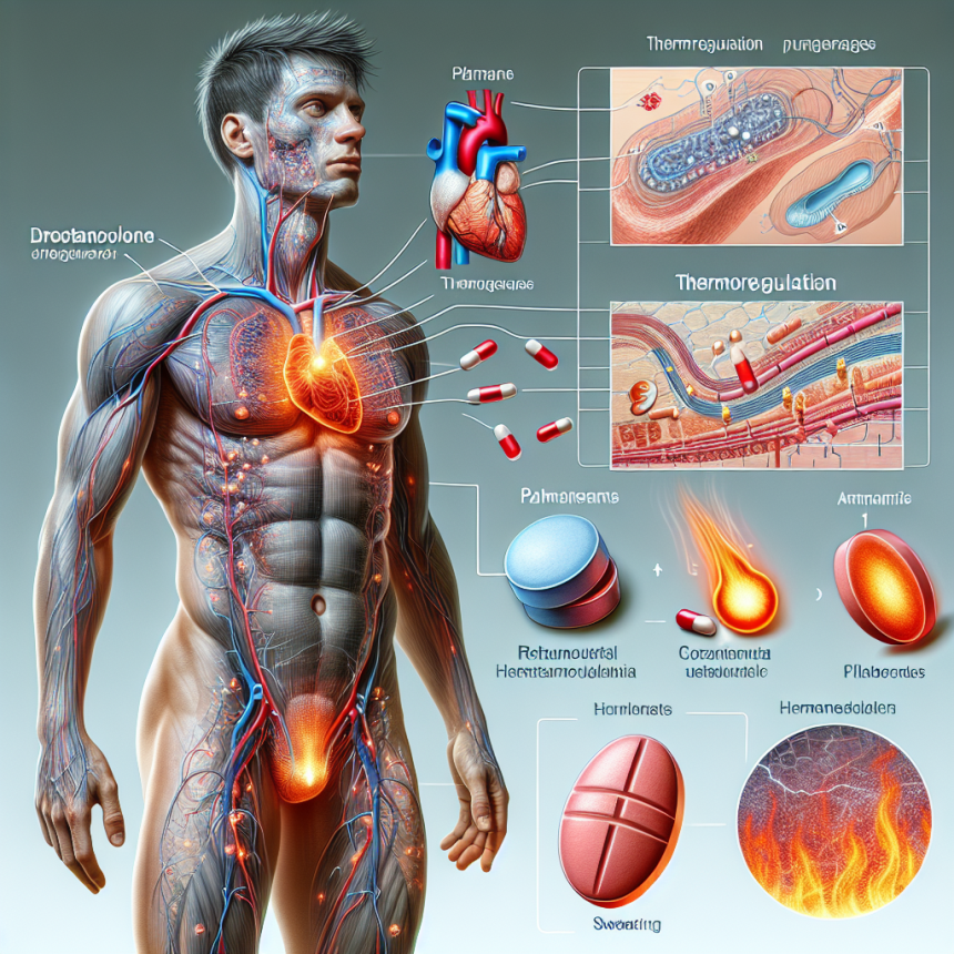 Cómo afecta Drostanolone pastillas a la sudoración y termorregulación