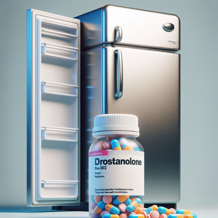 ¿Es necesario refrigerar Drostanolone pastillas?