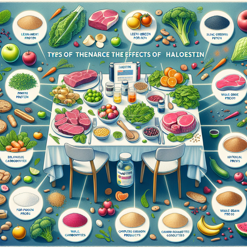 ¿Qué alimentos potenciarán los efectos de Halotestin?
