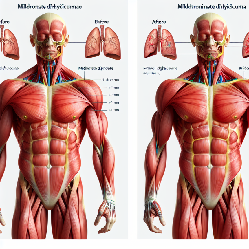 Qué cambios hay en el tono muscular al usar Mildronate Dihydricume