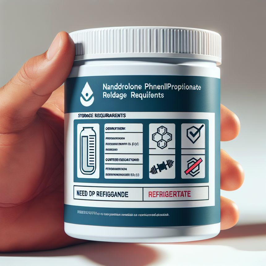 ¿Es necesario refrigerar Fenilpropionato de nandrolona?