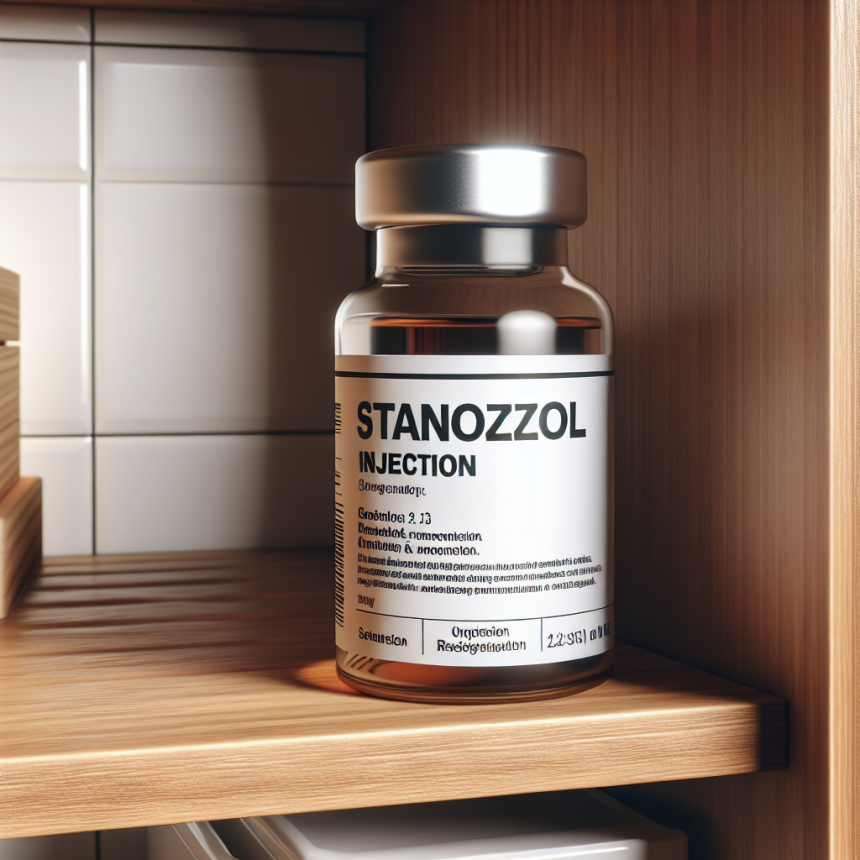 ¿Es necesario refrigerar Inyección de estanozolol?
