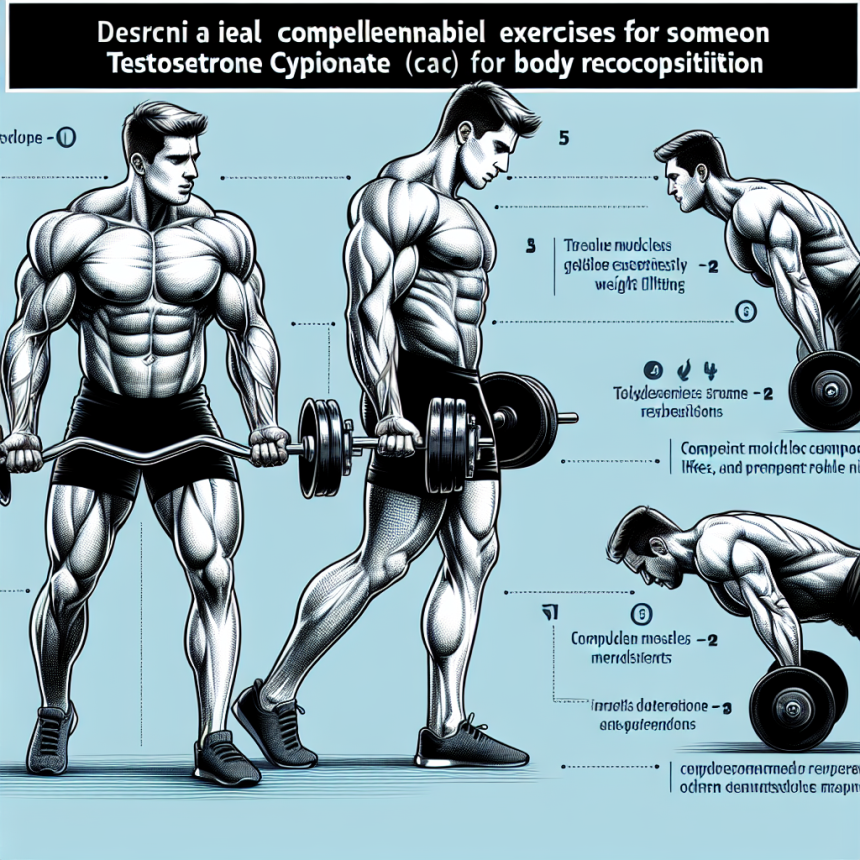 Qué ejercicios complementan mejor a Cipionato de testosterona en recomposición