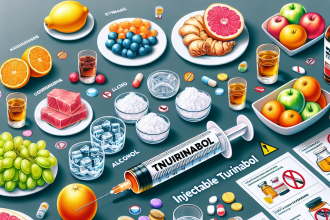 Qué evitar comer al usar Turinabol inyectable