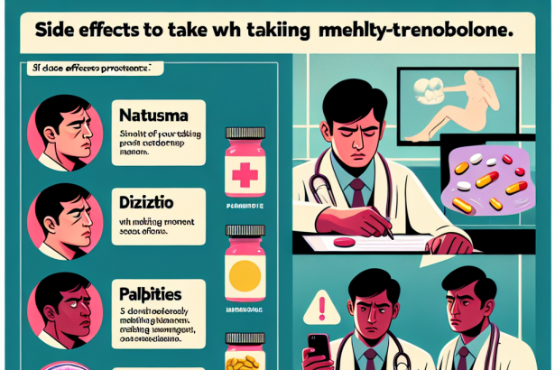Qué hacer si aparecen efectos adversos con Methyltrenbolone