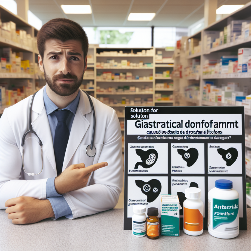 ¿Qué hacer si Enantato de Drostanolona causa molestias gástricas?