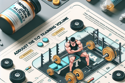 Cómo ajustar el volumen de entrenamiento con Acetato de trenbolona