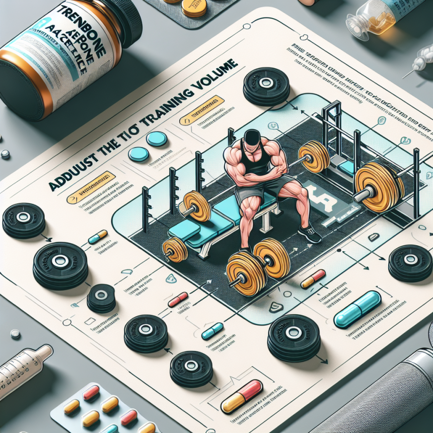 Cómo ajustar el volumen de entrenamiento con Acetato de trenbolona