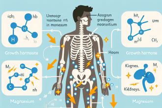 Cómo influye Hormona del crecimiento en el metabolismo del magnesio