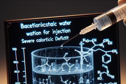 Cómo se comporta Agua bacteriostática para inyección con déficit calórico severo