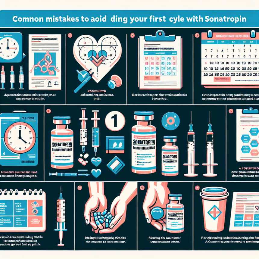 Qué errores evitar en tu primer ciclo con Somatropina