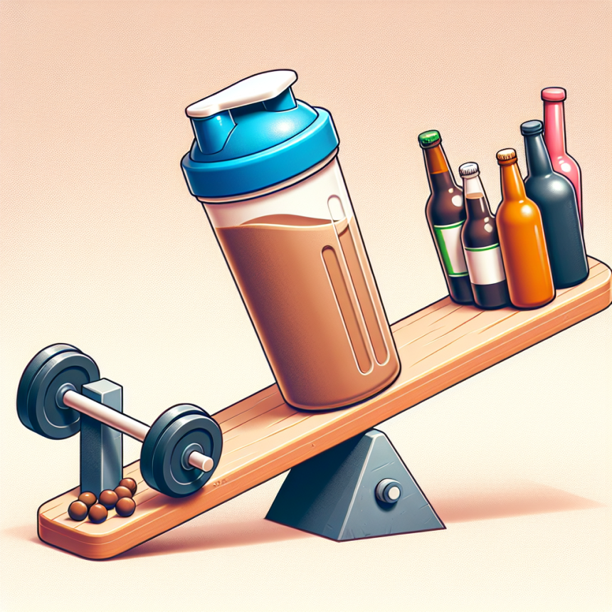 Qué ocurre al mezclar Preparativos para ganar masa muscular con alcohol