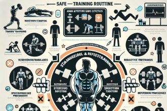 Qué tipo de entrenamiento evita efectos negativos de Inyección de estanozolol