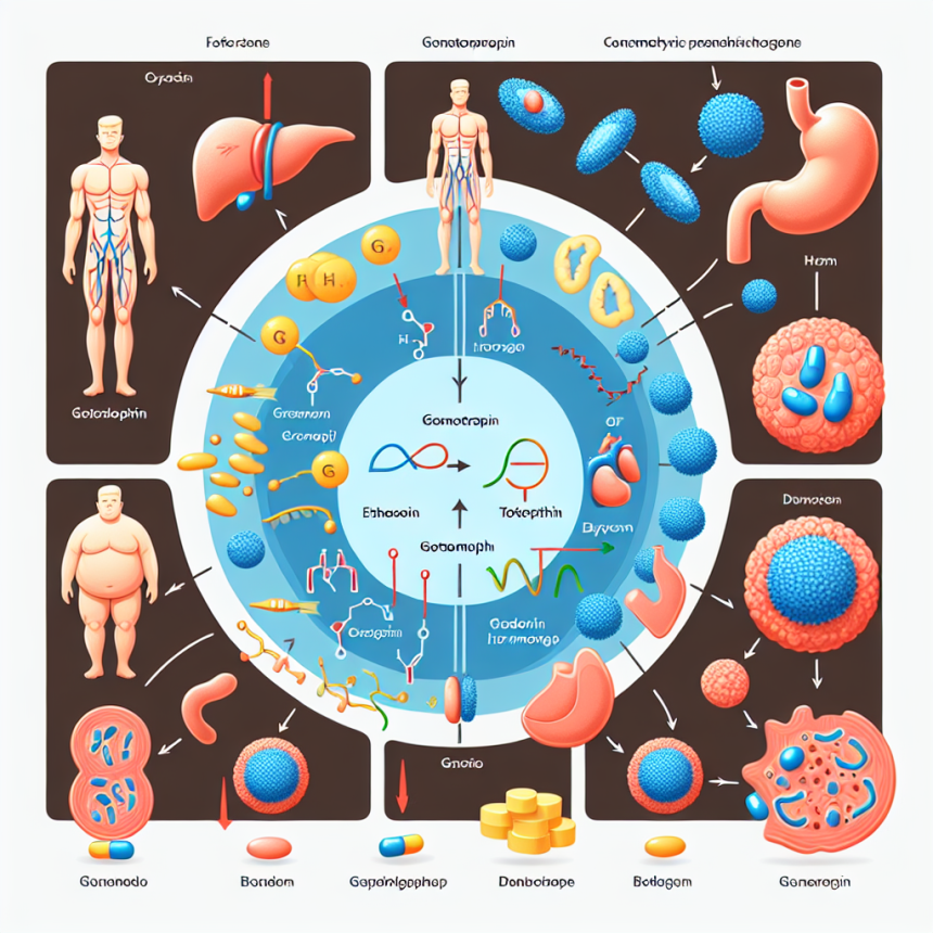 Cómo actúa Gonadotropina en cuerpos ectomorfos