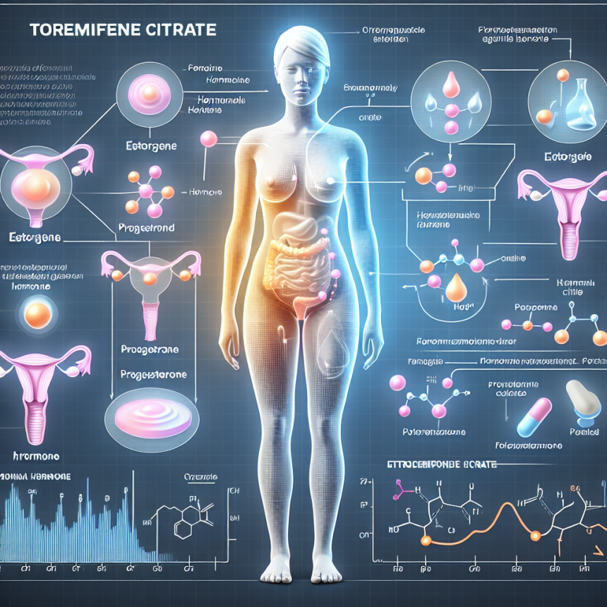 Cómo afecta Citrato de toremifeno al perfil hormonal femenino