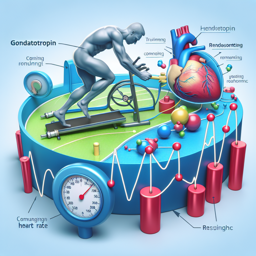 Cómo afecta Gonadotropina al ritmo cardíaco en reposo