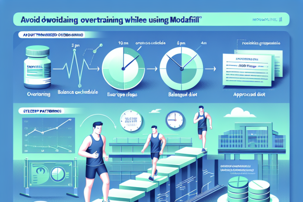 Cómo evitar sobreentrenamiento al usar Modafinil (Provigil)