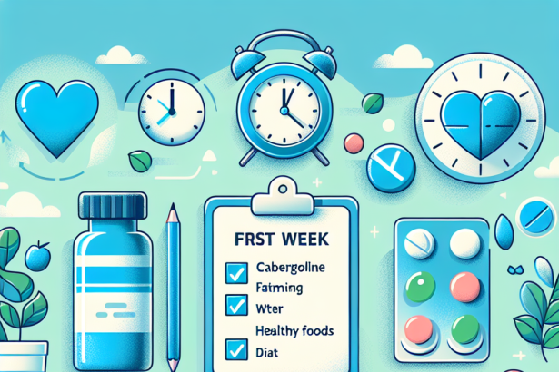 Consejos para la primera semana con Cabergolina