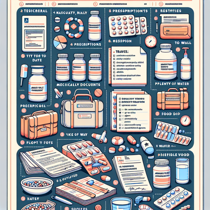 Consejos para viajar mientras usas Anastrozol