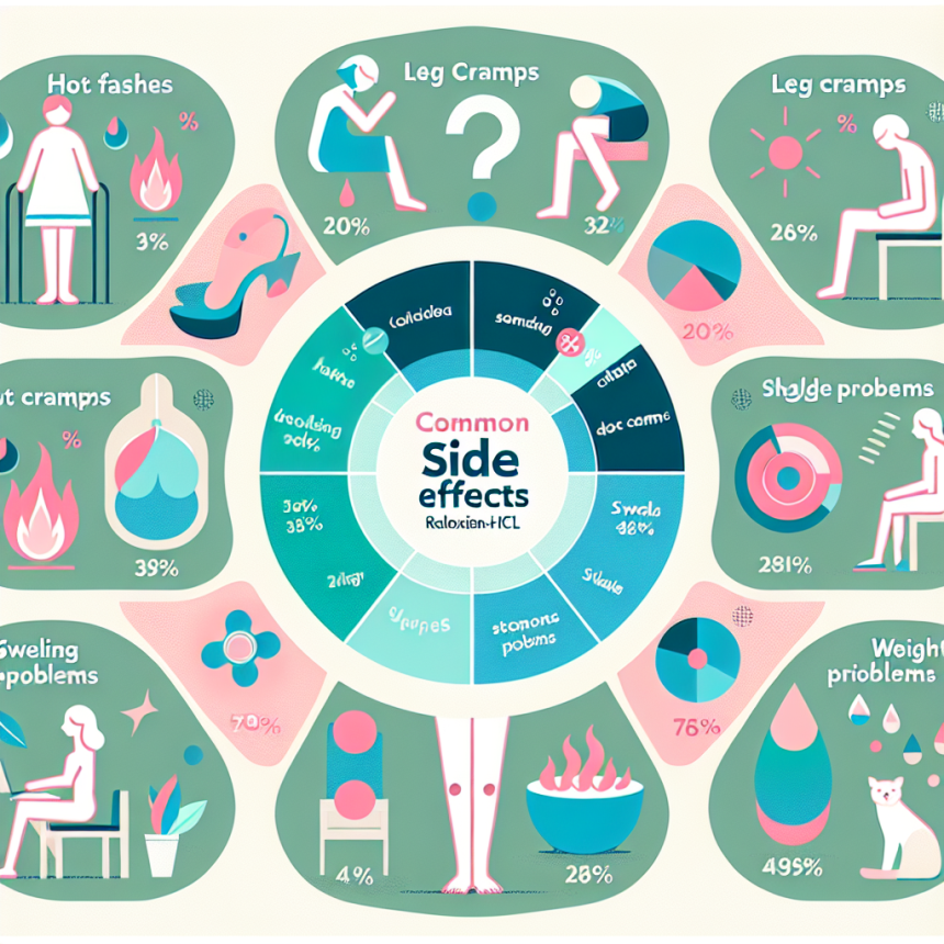 Efectos secundarios comunes del uso de Raloxifen-HCl