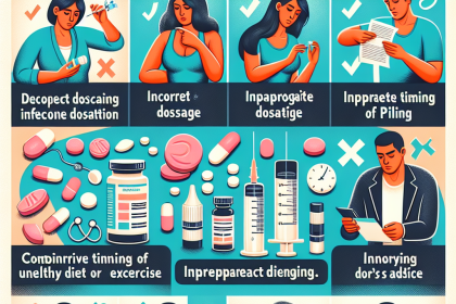 Qué errores comunes afectan la eficacia de Inyecciones y pastillas para adelgazar