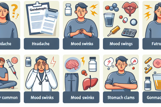 Qué síntomas pueden confundirse con efectos de Gonadotropina