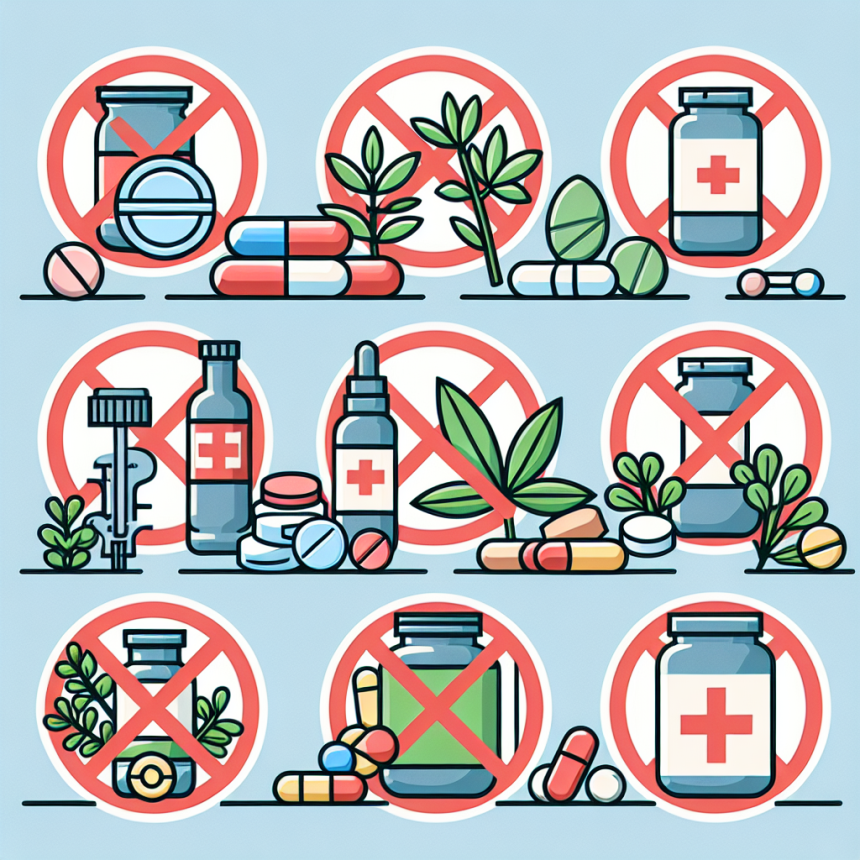 Suplementos prohibidos con Clomid