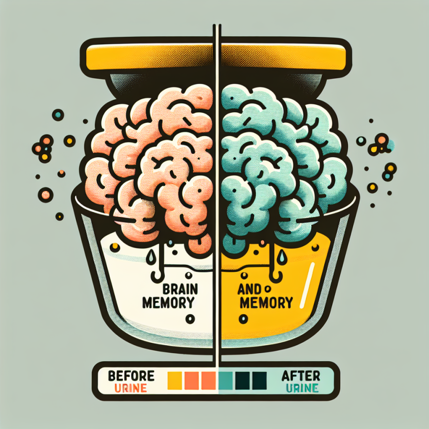 ¿Apoyo al cerebro y la memoria cambia el color de la orina?