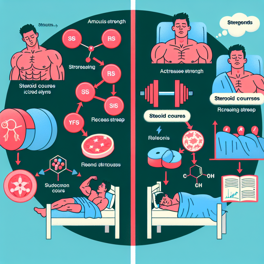 Cómo afecta Cursos de esteroides para aumentar la fuerza al sueño y descanso