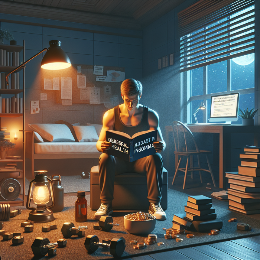 Cómo ajustar el entrenamiento si Salud general produce insomnio