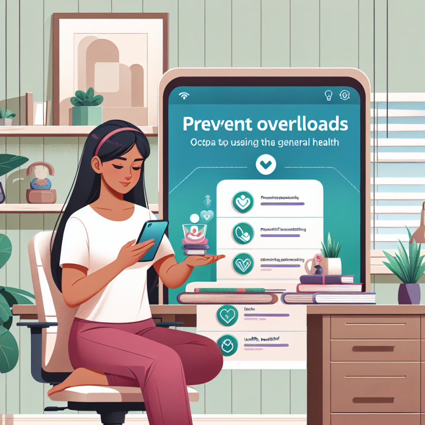 Cómo evitar sobrecargas mientras usas Salud general
