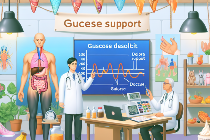 Cómo se comporta Apoyo a la glucosa con déficit calórico severo