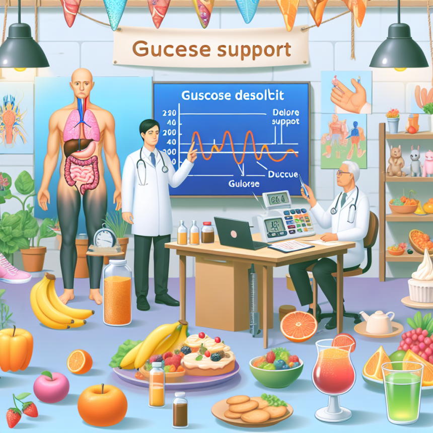 Cómo se comporta Apoyo a la glucosa con déficit calórico severo