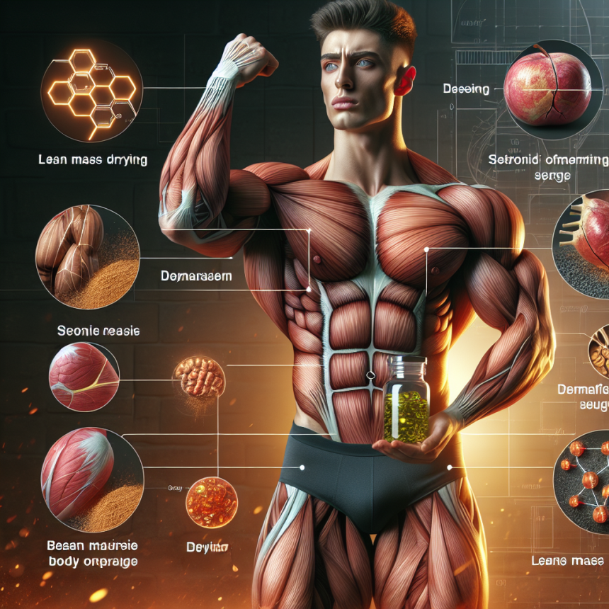 Mejores combinaciones de Cursos de esteroides para secado y modelado corporal (aumento de masa magra) con SARMs