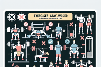 Qué ejercicios evitar si usas Cursos de esteroides para mujeres por primera vez