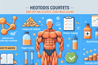 Qué hábitos mejoran la eficacia de Cursos de esteroides para secado y modelado corporal (aumento de masa magra)