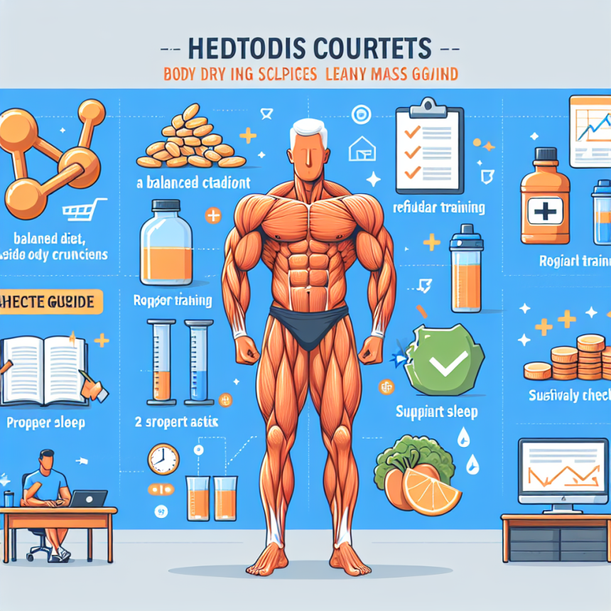 Qué hábitos mejoran la eficacia de Cursos de esteroides para secado y modelado corporal (aumento de masa magra)