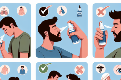 Qué no hacer durante un ciclo con Aerosoles nasales