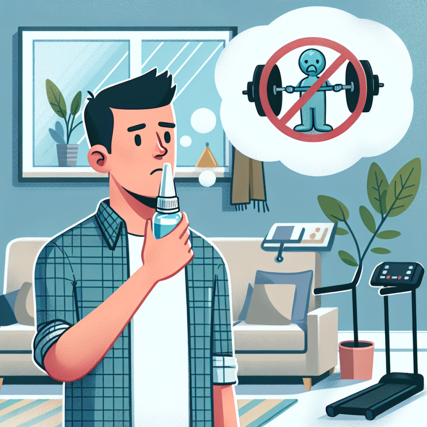 ¿Qué pasa si tomas Aerosoles nasales sin entrenar?