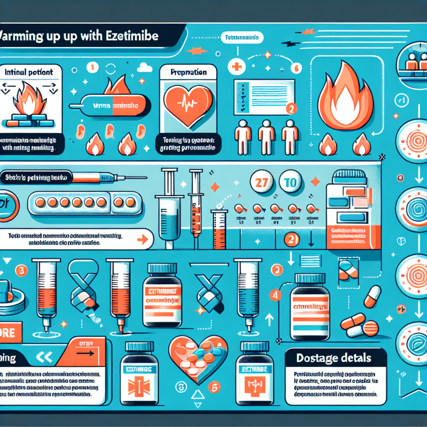 Qué protocolos de calentamiento usar con Ezetimiba