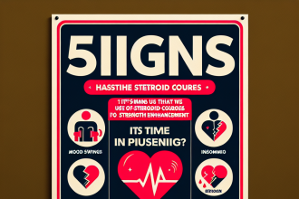 Qué señales indican que debes pausar el uso de Cursos de esteroides para aumentar la fuerza