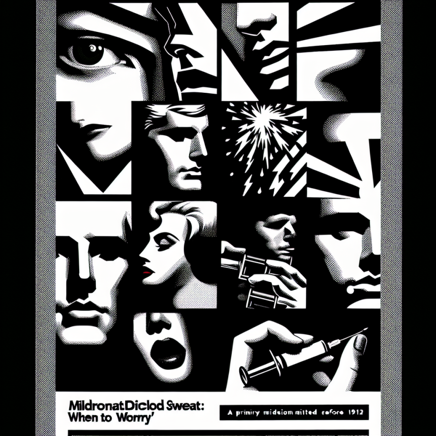 Mildronate Dihydricume y sudor frío: cuándo preocuparse