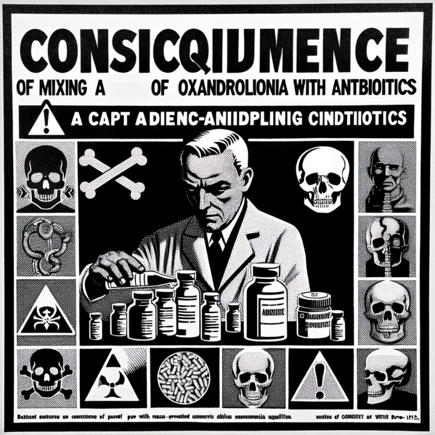 Oxandrolona y antibióticos: por qué hay que ser cuidadoso
